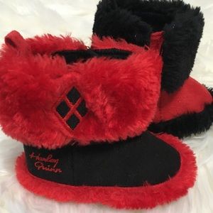 Harley Quinn Infant Booties
